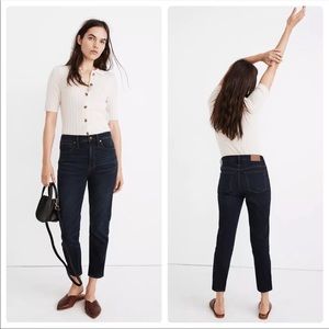 Madewell ROADTRIPPER STOVEPIPE High Rise Petite Jeans Size 29P